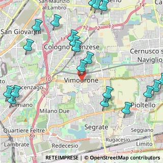Mappa Via IV Novembre, 20090 Vimodrone MI, Italia (2.8395)