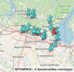 Mappa Via Gardesana, 25086 Rezzato BS, Italia (11.173)