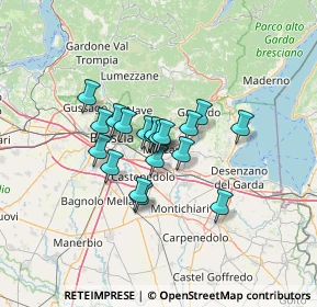 Mappa Via Gardesana, 25086 Rezzato BS, Italia (8.46105)