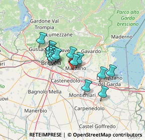Mappa Via Gardesana, 25086 Rezzato BS, Italia (10.19556)