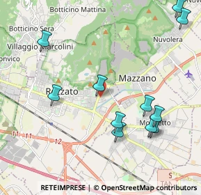 Mappa Via Gardesana, 25086 Rezzato BS, Italia (2.32273)