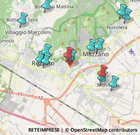 Mappa Via Gardesana, 25086 Rezzato BS, Italia (2.07357)