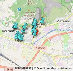 Mappa Via Gardesana, 25086 Rezzato BS, Italia (0.7135)