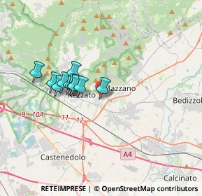 Mappa Via Gardesana, 25086 Rezzato BS, Italia (2.73636)