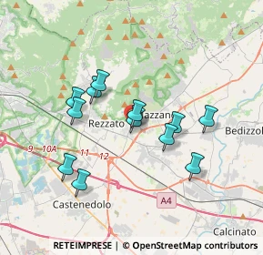 Mappa Via Gardesana, 25086 Rezzato BS, Italia (3.10917)