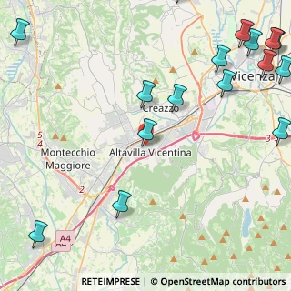 Mappa Via Morosini, 36077 Altavilla Vicentina VI, Italia (6.62438)