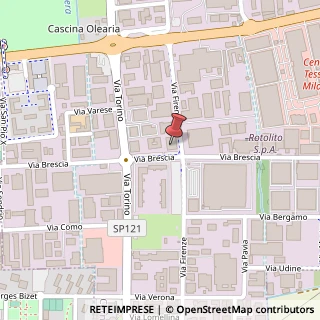 Mappa Via Brescia, 45, 20063 Cernusco sul Naviglio, Milano (Lombardia)