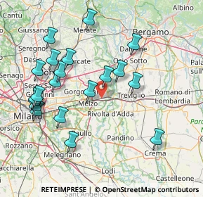 Mappa Via Umberto I, 20060 Pozzuolo Martesana MI, Italia (16.5435)