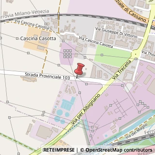 Mappa Via trecella 4, 20062 Cassano d'Adda, Milano (Lombardia)