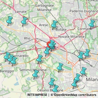 Mappa Via Gabriele D'Annunzio, 20016 Pero MI, Italia (5.735)