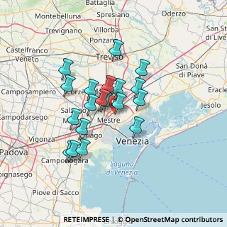 Mappa Via Pusteria, 30174 Venezia VE, Italia (10.82526)