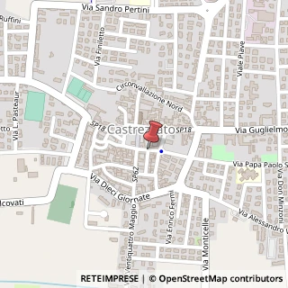 Mappa Via roma 1, 25030 Castrezzato, Brescia (Lombardia)