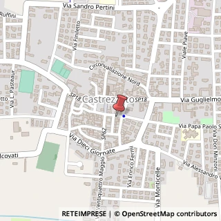 Mappa Via Roma, 14, 25030 Castrezzato, Brescia (Lombardia)