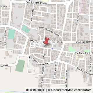 Mappa Via Roma, 1, 25030 Castrezzato, Brescia (Lombardia)