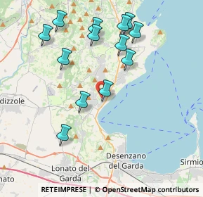 Mappa Via A. Vivaldi, 25080 Padenghe sul Garda BS, Italia (4.04)