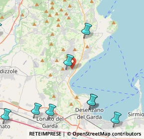 Mappa Via A. Vivaldi, 25080 Padenghe sul Garda BS, Italia (6.51455)