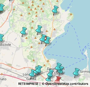 Mappa Via A. Vivaldi, 25080 Padenghe sul Garda BS, Italia (6.03263)