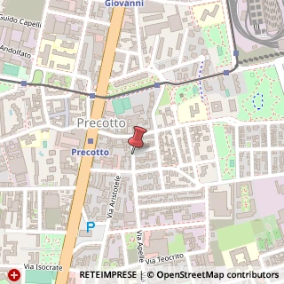 Mappa Via dei Dumas,  1, 20128 Milano, Milano (Lombardia)
