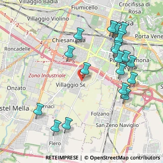 Mappa Via Flero, 25121 Brescia BS, Italia (2.346)