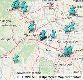 Mappa Via Piave, 36040 Grumolo delle Abbadesse VI, Italia (18.148)