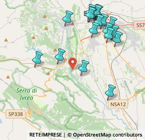 Mappa Via per Borriana, 13888 Mongrando BI, Italia (4.65611)