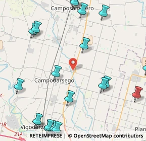 Mappa Via Capitelli, 35011 Campodarsego PD, Italia (5.884)