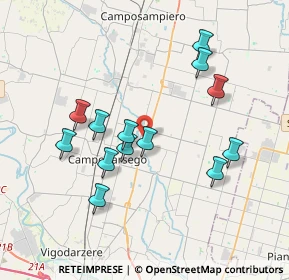 Mappa Via Capitelli, 35011 Campodarsego PD, Italia (3.51923)