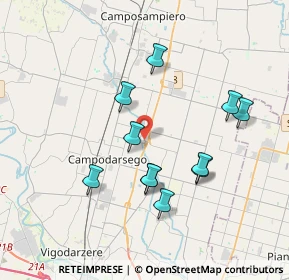 Mappa Via Capitelli, 35011 Campodarsego PD, Italia (3.44909)