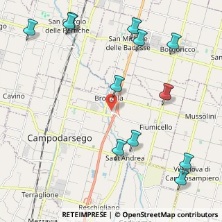 Mappa Via Capitelli, 35011 Campodarsego PD, Italia (2.79)