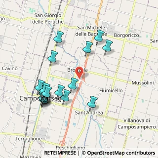 Mappa Via Capitelli, 35011 Campodarsego PD, Italia (2.085)