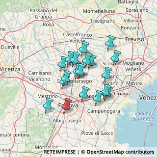 Mappa Via Capitelli, 35011 Campodarsego PD, Italia (10.31526)