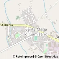 Karte Camisano Vicentino