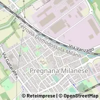 Mapa Pregnana Milanese