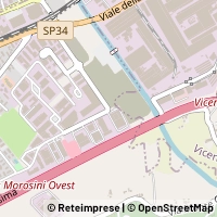 Map Altavilla Vicentina