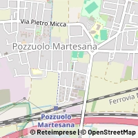 Mapa Pozzuolo Martesana