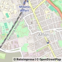 Mapa Milano