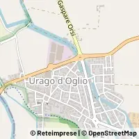 Karte Urago d'Oglio