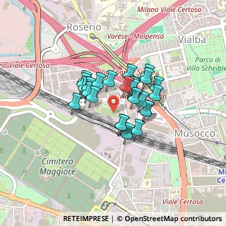 Mappa Via Giorgio Stephenson, 20157 Milano MI, Italia (0.2837)