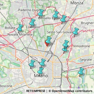 Mappa Via Santa Marcellina, 20125 Milano MI, Italia (4.62692)