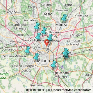 Mappa Via Santa Marcellina, 20125 Milano MI, Italia (6.82364)