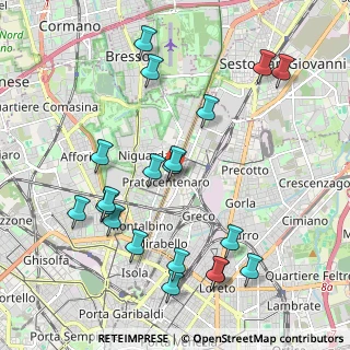 Mappa Via Santa Marcellina, 20125 Milano MI, Italia (2.2595)
