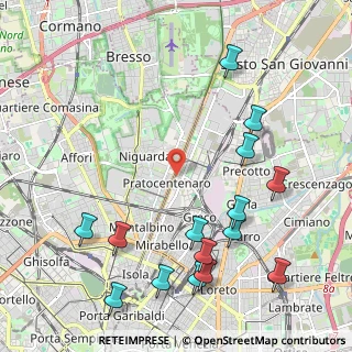 Mappa Via Santa Marcellina, 20125 Milano MI, Italia (2.58733)