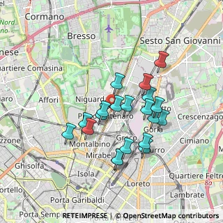 Mappa Via Santa Marcellina, 20125 Milano MI, Italia (1.504)
