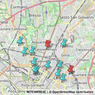 Mappa Via Santa Marcellina, 20125 Milano MI, Italia (2.34714)