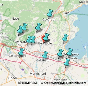Mappa Via Monte Grappa, 25081 Bedizzole BS, Italia (6.37)