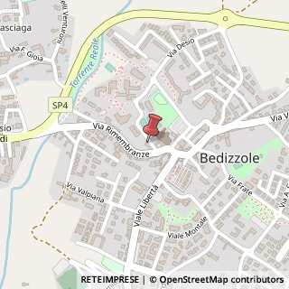 Mappa Via delle Rimembranze, 10, 25081 Bedizzole, Brescia (Lombardia)