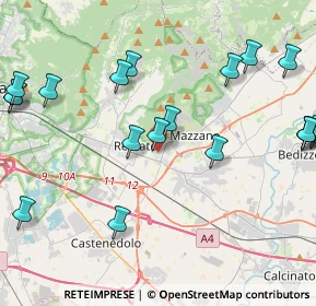 Mappa Via Raffaello Sanzio, 25086 Rezzato BS, Italia (5.38)