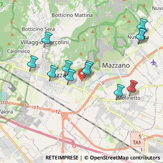 Mappa Via Gio Rizzieri Palazzi, 25086 Rezzato BS, Italia (2.08917)