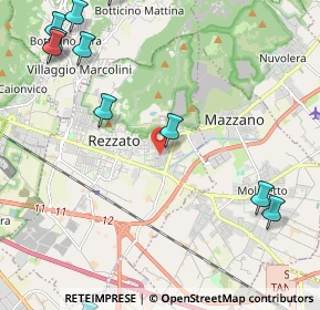 Mappa Via Raffaello Sanzio, 25086 Rezzato BS, Italia (3.04818)