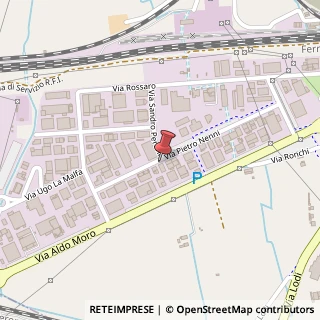 Mappa Via Pietro Nenni, 23, 24047 Treviglio, Bergamo (Lombardia)